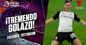 Golazo de Saša Lukić marca el 2-0 | Fulham v. Tottenham | Premier League