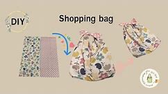 DIY Shopping bag, Easy sewing Shopping Bag/Market bag