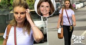 Maria Shriver looks unrecognizable while visiting new home in Santa Monica