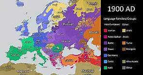 The History of the European languages 4000 BC - 2021 AD