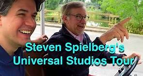 Steven Spielberg Gives A Tour of Universal Studios - Behind The Scenes of Movie Magic