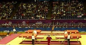 Rosie MACLENNAN Compulsory Trampoline Olympic Test Event