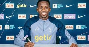 PAPE MATAR SARR SIGNS NEW CONTRACT AT TOTTENHAM HOTSPUR // EXCLUSIVE INTERVIEW