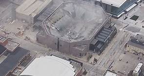 Watch: Bradley Center Roof Explosion from Two Views