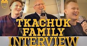 Spittin' Chiclets Interviews Keith, Matthew, and Brady Tkachuk - Full Interview