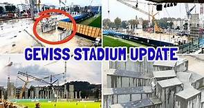 AMAZING! FULL SPEED! Gewiss Stadium Redevelopment Update! The Installation of Steelwork at Curva Sud