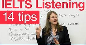 IELTS Listening - Top 14 tips!