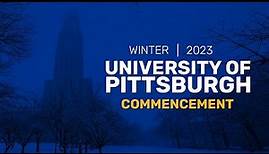 University of Pittsburgh Winter Commencement Ceremony - December 17, 2023