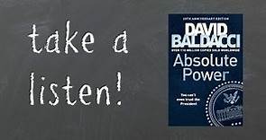ABSOLUTE POWER | AUDIO EXTRACT | by David Baldacci