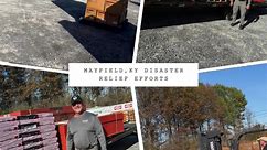 Almost 2 years later and Mayfield, KY is still rebuilding after a violent tornado ripped through it in December 2021. Top Hat Moving Company got the opportunity to be a part of the disaster relief efforts today. #MayfieldSTRONG #MayfieldKY #TopHatMovingCo #movewithtophat | Top Hat Moving Co.