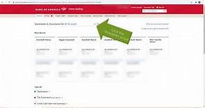 How to View Your Bank of America Statements Online