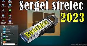 Pendrive bootable (bootável) sergei strelec 2023