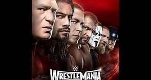 WWE Wrestlemania 31 Match Card Official