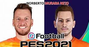 NORBERTO MURARA NETO | PES 2019/2020/2021 | FACE BUILD & STATS