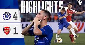 ⏪️ Chelsea 4-1 Arsenal | Eden Hazard's Final Match | HIGHLIGHTS - UEFA Europa League Final 2019