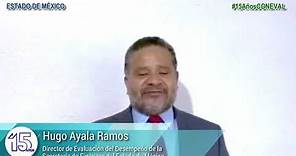 Hugo Ayala Ramos felicita al CONEVAL | #15AñosCONEVAL