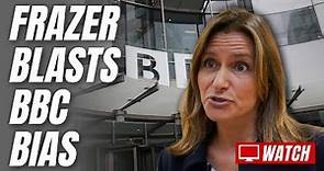 Lucy Frazer Says BBC is Biased