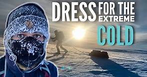 WHAT I WEAR IN THE EXTREME COLD! | How to dress for the Arctic