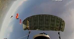 Skydiver's Terrifying Freefall Caught on Camera