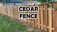 Cedar Fence Company | Wood Fence Installation | IllinoisFencing.com | 630-349-4420