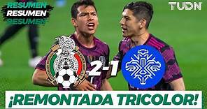 Resumen y goles | México 2-1 Islandia | Amistoso Internacional | TUDN