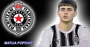 MATIJA POPOVIC 2023/2024 | Serbian Wonderkid | Magic Goals, Skills & Assists (HD)