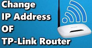 How to Change the IP Address of TP-Link Router ✔