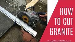 How To Cut Granite with a Skilsaw Yourself at Home