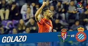 Golazo de Borja Iglesias (0-1) Real Valladolid vs RCD Espanyol
