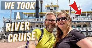 NEW ORLEANS RIVER CRUISE!! Creole Queen River Boat Jazz Brunch & HOP ON HOP OFF Bus Tour