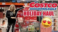 🛒 NEW! 🎄 HOLIDAY COSTCO HAUL!! *with a snack section tour* // Rachel K