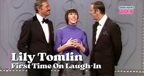 Lily Tomlin First Time on Rowan & Martin's Laugh-In