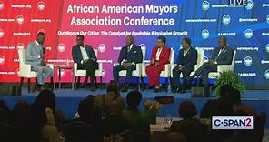 Large City Mayors Speak at African American Mayors Association Conference