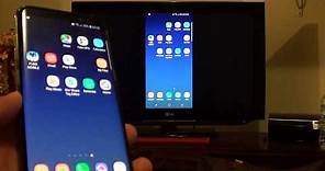 Samsung Galaxy S8: How to Cast / Stream the Screen to TV