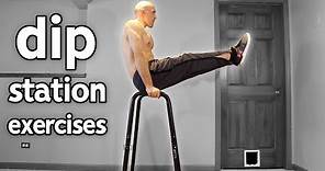 15 Dip Station Exercises You Should Try