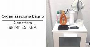 Organizzazione bagno - Cassettiera BRIMNES IKEA