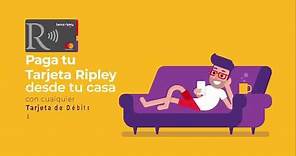 ¡Pagar tu Tarjeta Ripley desde nuestra App es muy rápido y fácil!