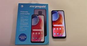 AT&T Prepaid Motorola Moto G Play (2021) - Unboxing and First Impressions