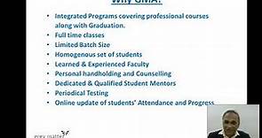 About GMA and Study Programs
