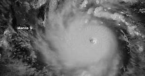 【衛星雲圖】超強颱風天鵝 (2020年)