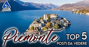 Piemonte: : Top 5 Città e Luoghi da Visitare | 4K Guida di Viaggio