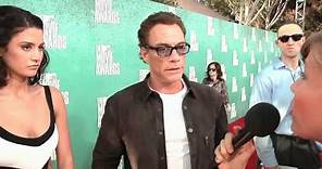 Jean-Claude Van Damme with his daughter - MTV Music Awards 2012 - The Interview