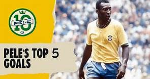 🇧🇷 Pele's Top 5 Goals | FIFA World Cup