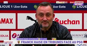 L'entraîneur de Lens Franck Haise suspendu trois matches ferme