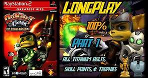 Ratchet & Clank: Up Your Arsenal - Longplay 100% (Part 1 of 3) Full Game Walkthrough (No Commentary)