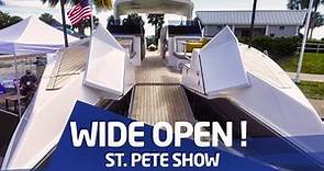 Fast Boats, Cheap Boats ,Big Boats (St. Pete Boat Show 2021 Walking Tour)