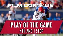 FILM DON'T LIE: Florida's 4th and 1 call