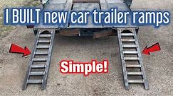 Car Trailer Ramp build/fabrication DIY