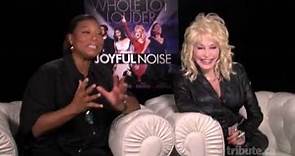 Queen Latifah & Dolly Parton - Joyful Noise Interview with Tribute