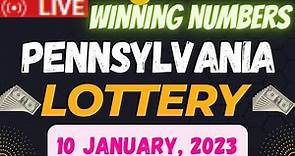 Pennsylvania Evening Lottery Draw Results - 10 Jan, 2023 - Pick 2 - Pick 3 - Pick 4 & 5 - Powerball